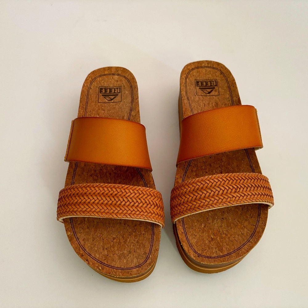 REEF Women's Leather Sandals